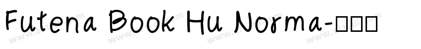 Futena Book Hu Norma字体转换